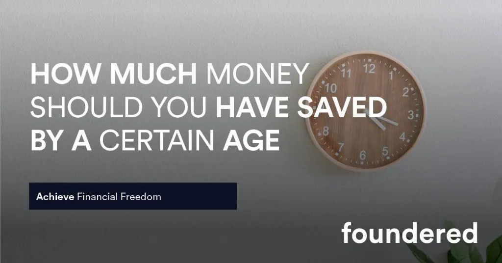 how much money should you have saved by age
